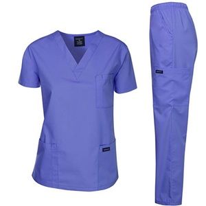 Surgical scrubs set  Ceil blue